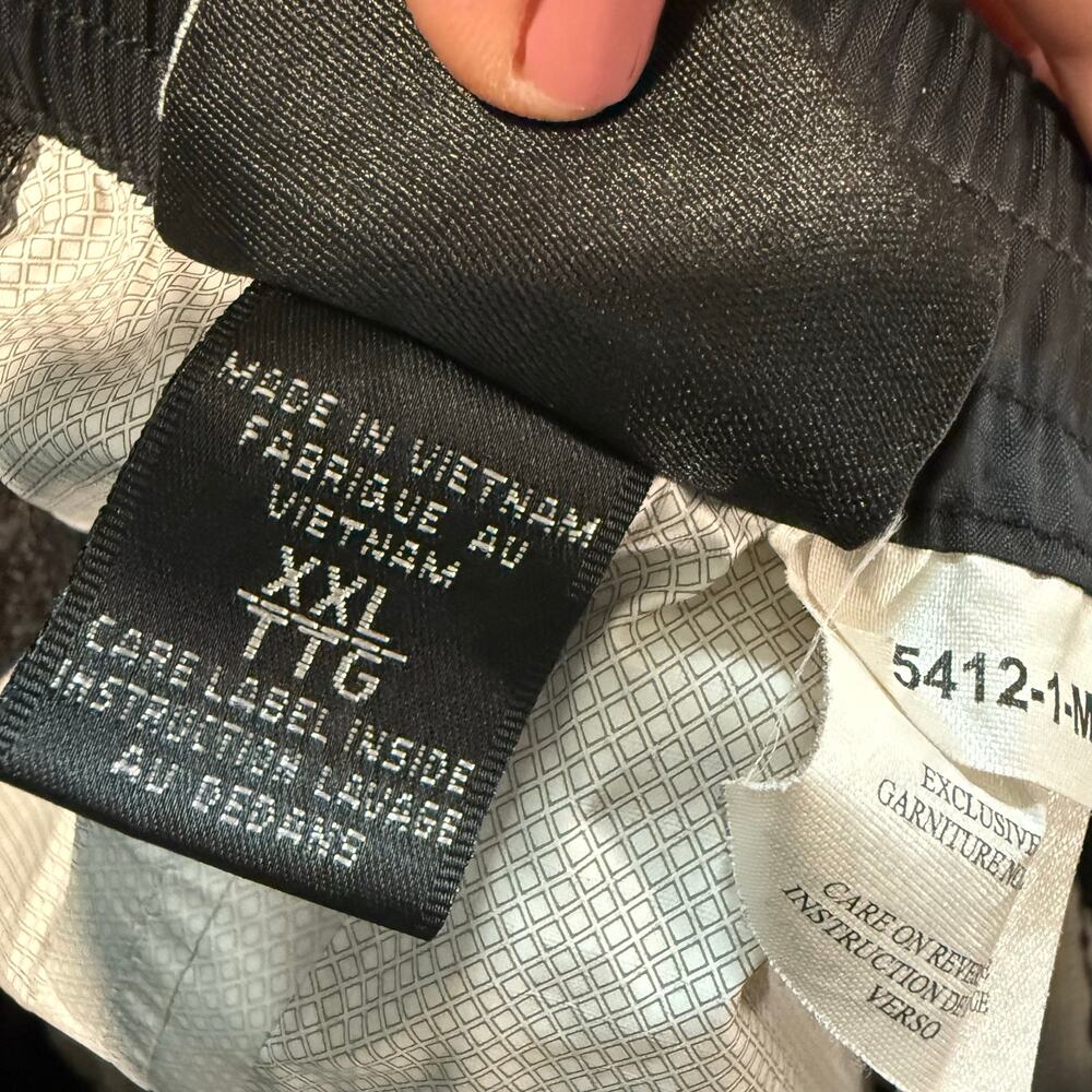 Marmot Men's Rain Pants Shell Side Zip Black XXL‎ Waterproof - Picture 8 of 11